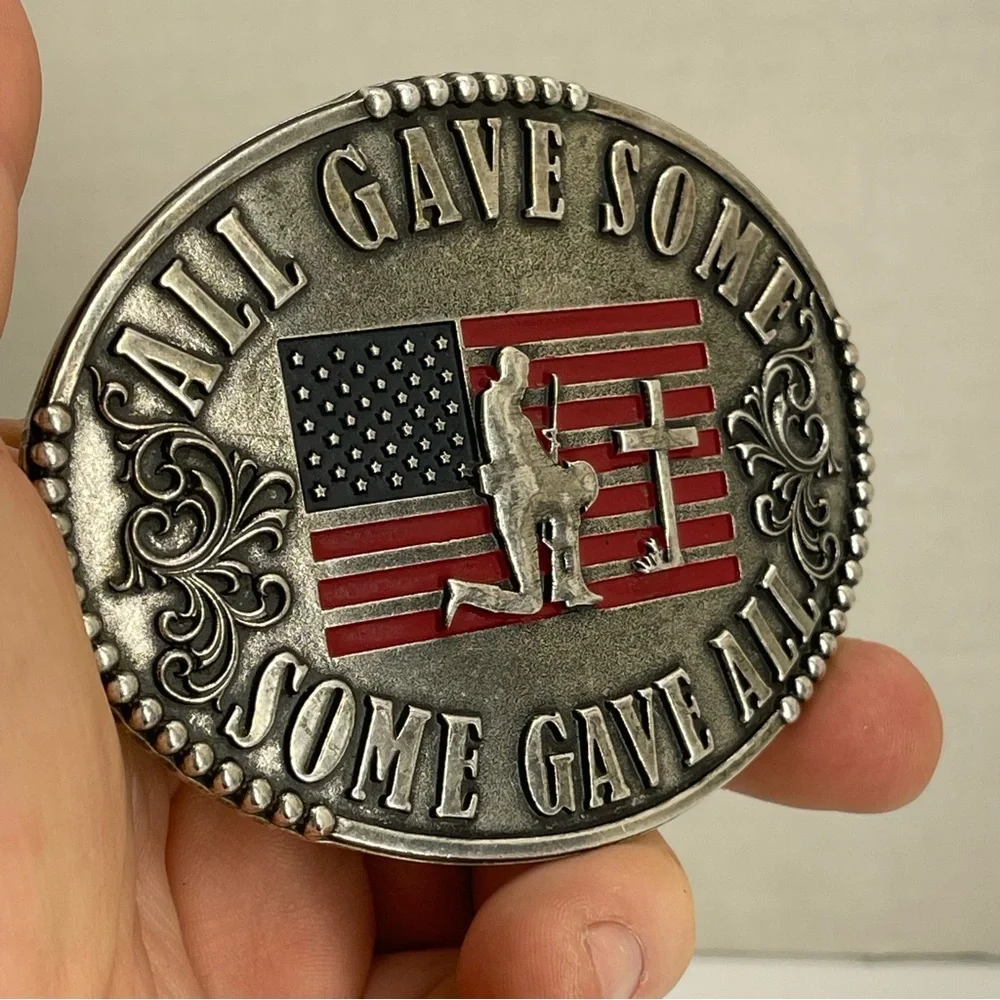 Cody James® Men's Military Memorial Belt Buckle 4x3